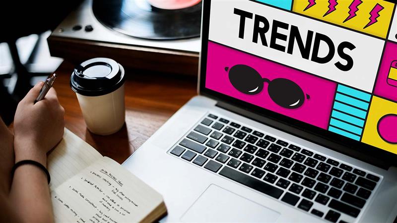 top web design trends in 2025